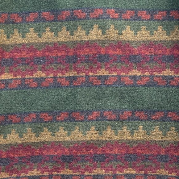 Vintage Braetan Wool Western Jacket Suede Collar Southwestern Ranch Blazer-M - Picture 9 of 13